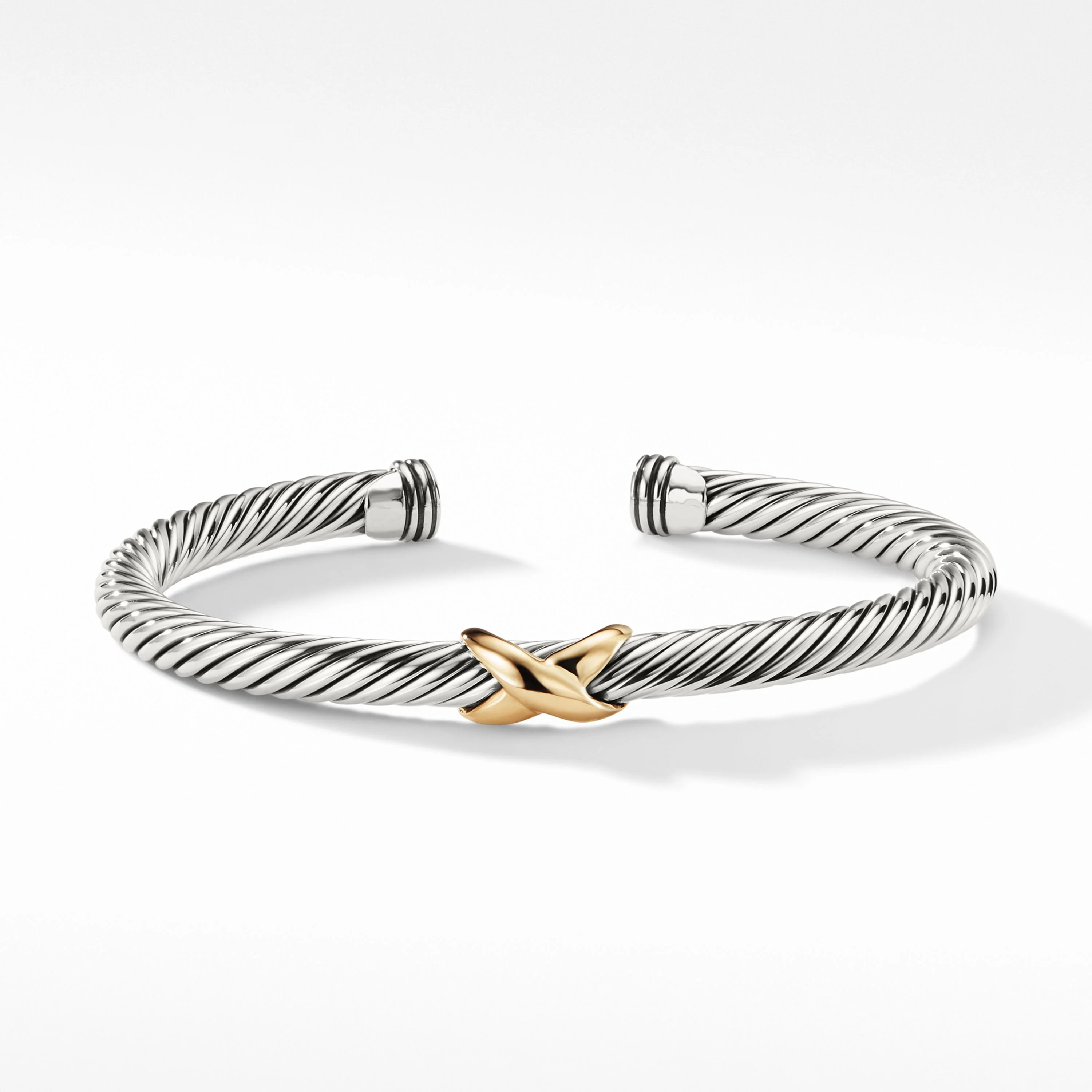 David Yurman | X Station Bracelet with 14K Yellow Gold | David Yurman