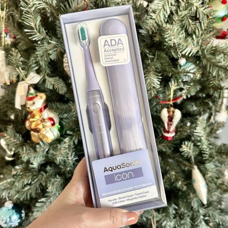 🔥 Clippables are back making the prettiest Aquasonic Icon toothbrushes their best ever! Such a score!!! I got this one for my super bougie 12 yo's stocking for Christmas and she loves it! Check it out ⬇️! These were a top seller for the holidays and this is better than Black Friday! (#ad)

#LTKfindsunder50 #LTKsalealert #LTKbeauty