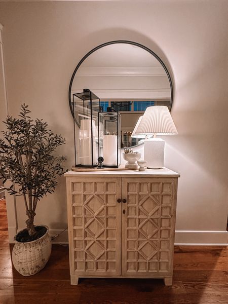 Update your old lamps with a fresh new lampshade for only $20. Such a fun way to spice up a corner of your home. Linked similar pottery barn buffet, planter, and mirror.

#LTKstyletip #LTKfindsunder50 #LTKhome
