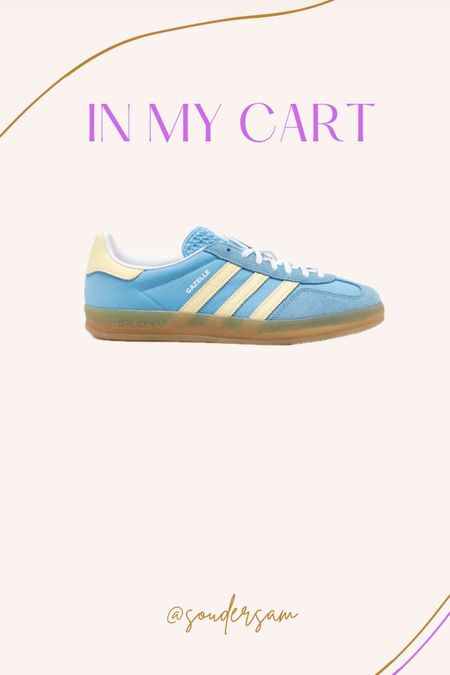 These shoes in my cart!!! I’ve been loving the colorful adidas and thought these were adorable 