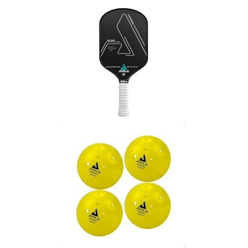JOOLA Ben Johns Hyperion CGS 16mm Pickleball Paddle - Textured Carbon Grip Surface for Spin & Control, Added Power - Polypropylene Honeycomb Core Racket + JOOLA Primo Indoor/Outdoor Pickleball Balls | Amazon (US)