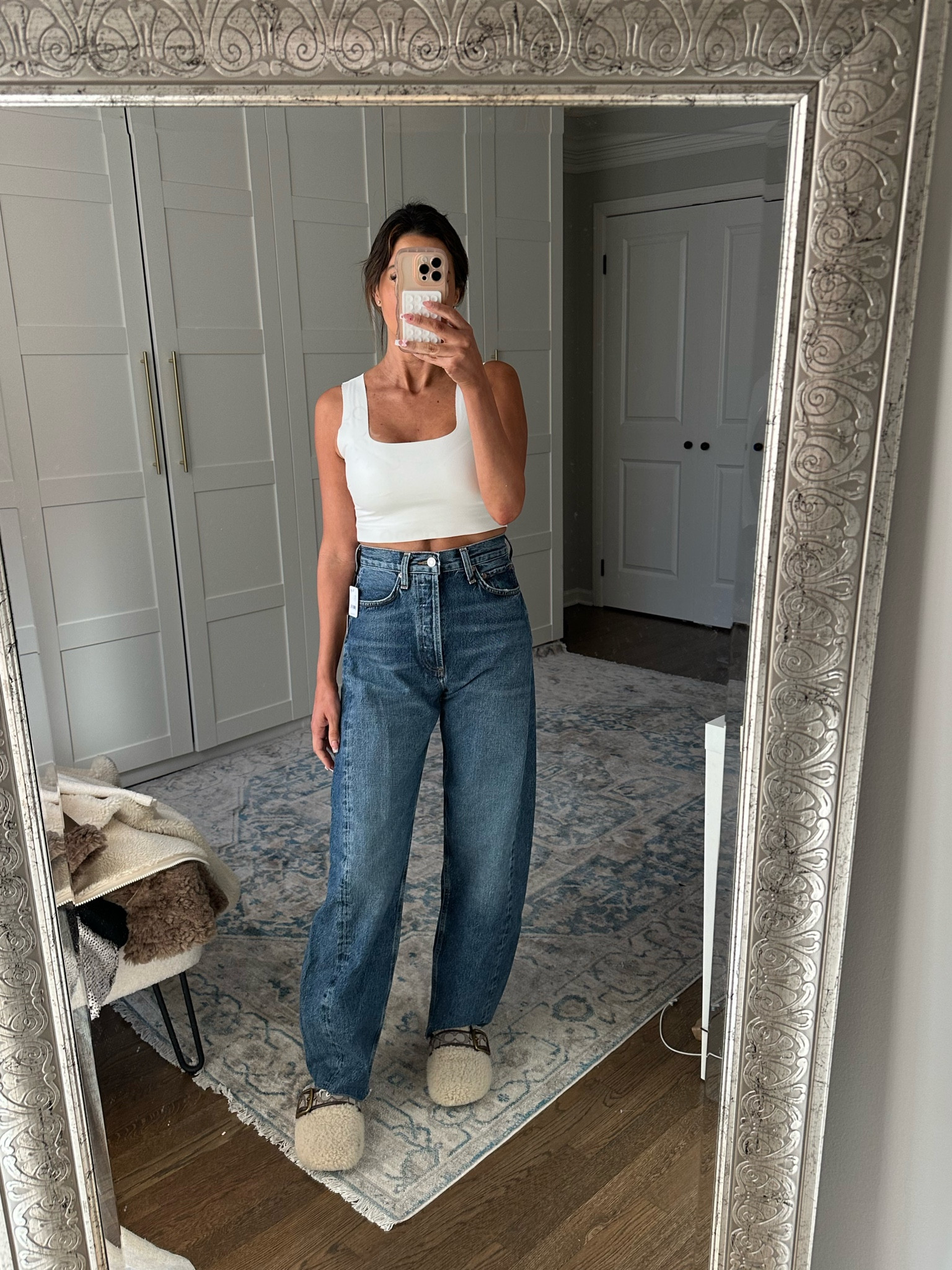 Barrel jeans Agolde balloon jeans 

#LTKstyletip