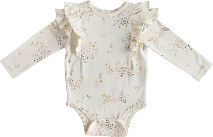 Pehr Flower Patch Organic Cotton Bodysuit | Nordstrom | Nordstrom