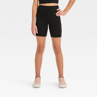 Girls' Bike Shorts with Pocket - art class™ | Target