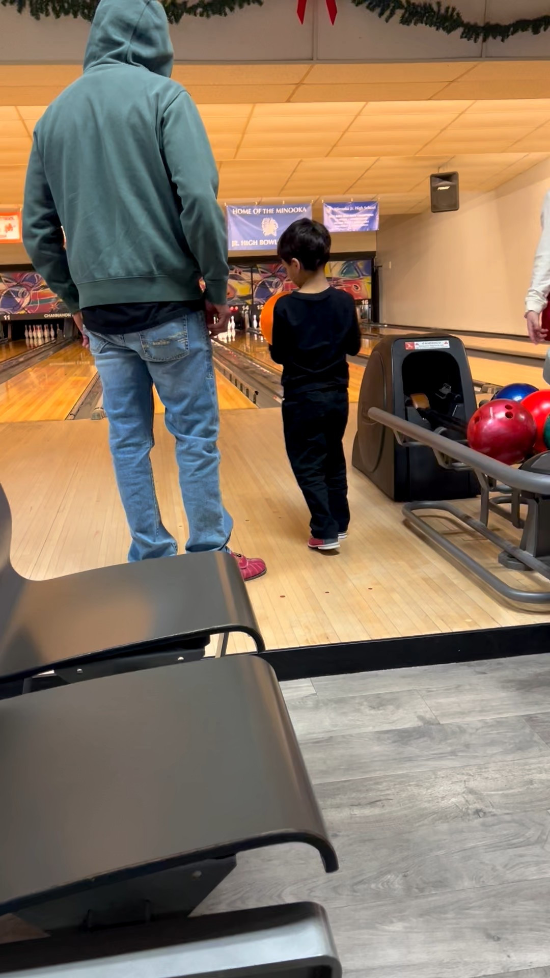My favorite guy bowling 🎳 

#LTKdayinmylife #LTKvlog #LTKHoliday