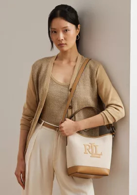 Canvas Medium Witley Bucket Bag | Belk