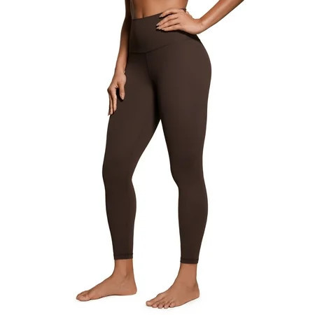 CRZ YOGA Women's Butterluxe Leggings 25 Inches High Waisted Soft Comfort Yoga Pants Workout Leggings | Walmart (US)
