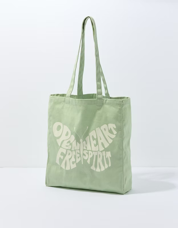 AEO Butterfly Tote Bag | American Eagle Outfitters (US & CA)