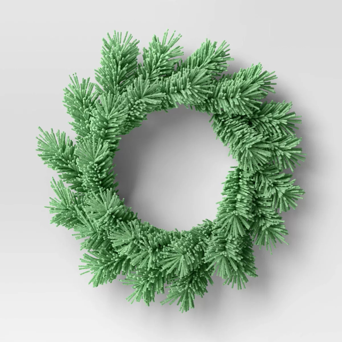 16" Flocked Pine Artificial Christmas Wreath - Wondershop™ | Target