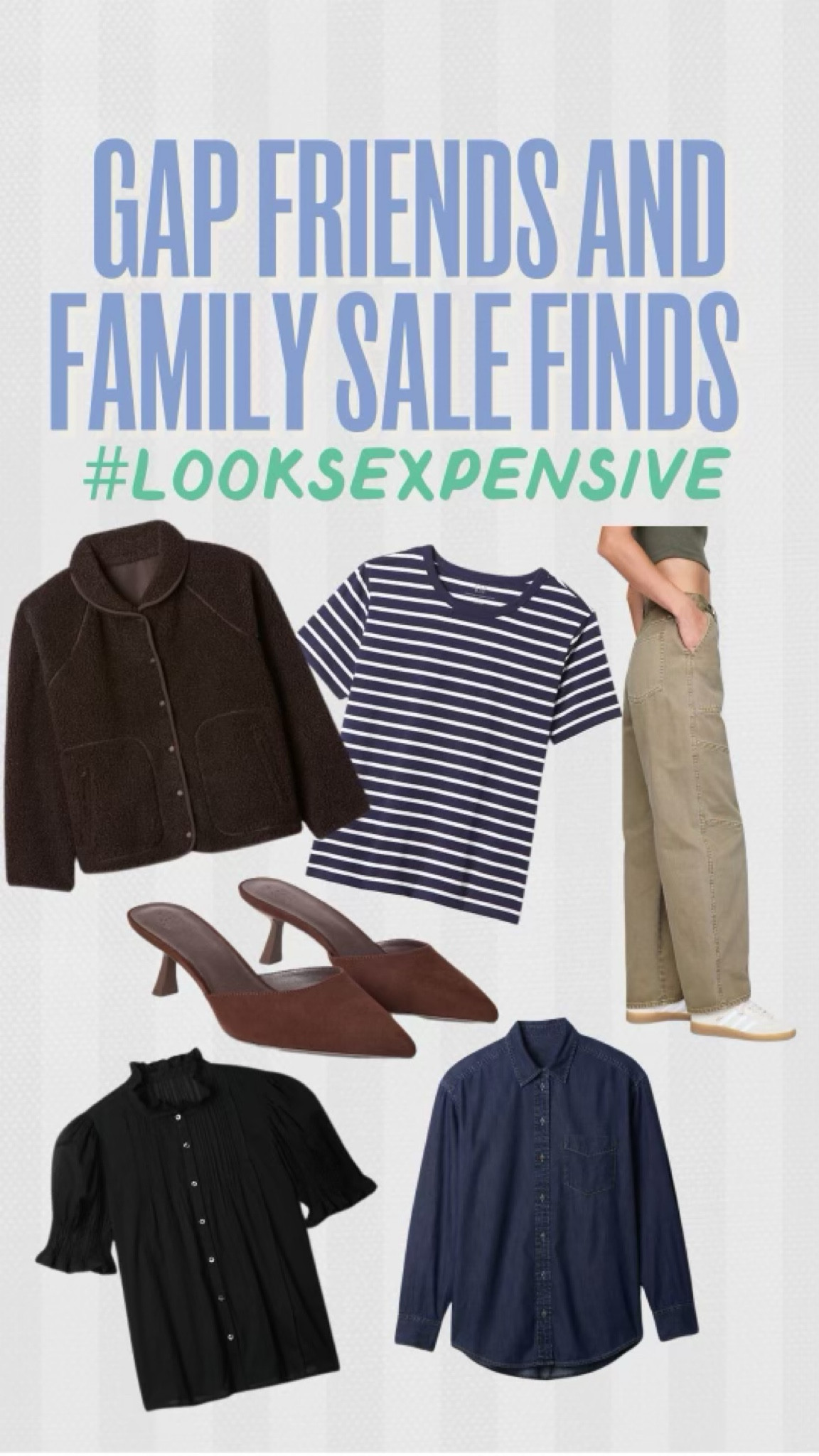 Gap 40% off friends and family sale!! 

Sharing my favorite Gap pieces that look expensive but are great prices! I’m all about classic, high-quality staples that give designer vibes without the price tag. Time to stock up while everything’s on major sale! @gap #howyouweargap #ad