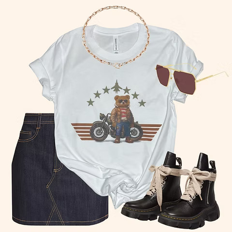 Maverick T-shirt (Vintage Feel) | Sassy Queen