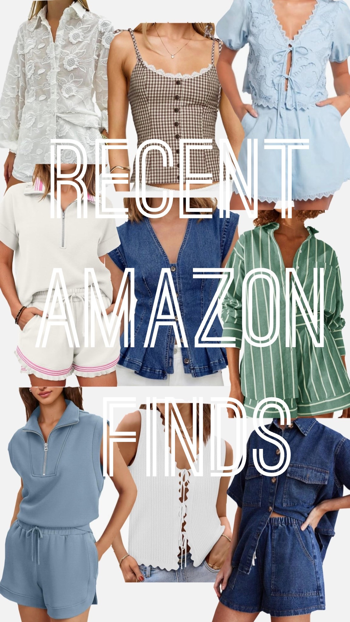 Recent Amazon finds!!

Matching sets, spring sets, anthro, anthro dupe, denim, dupes, look for less 

#LTKSaleAlert #LTKmomlife #LTKootd