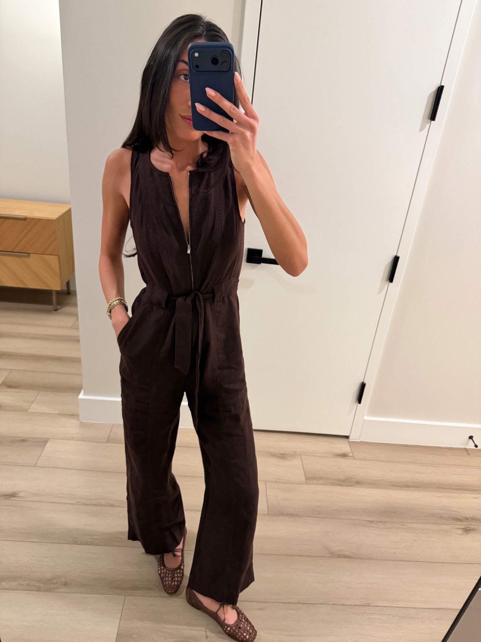 Wearing linen much earlier than anticipated this year 