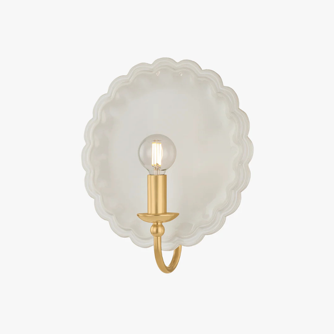 Pierce Ivory Wall Sconce | Dear Keaton