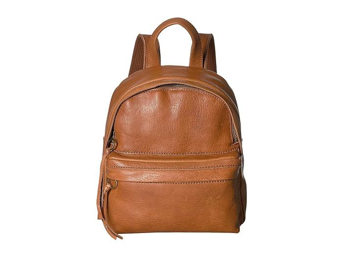 Madewell Mini Lorimer Backpack (English Saddle) Backpack Bags | Zappos