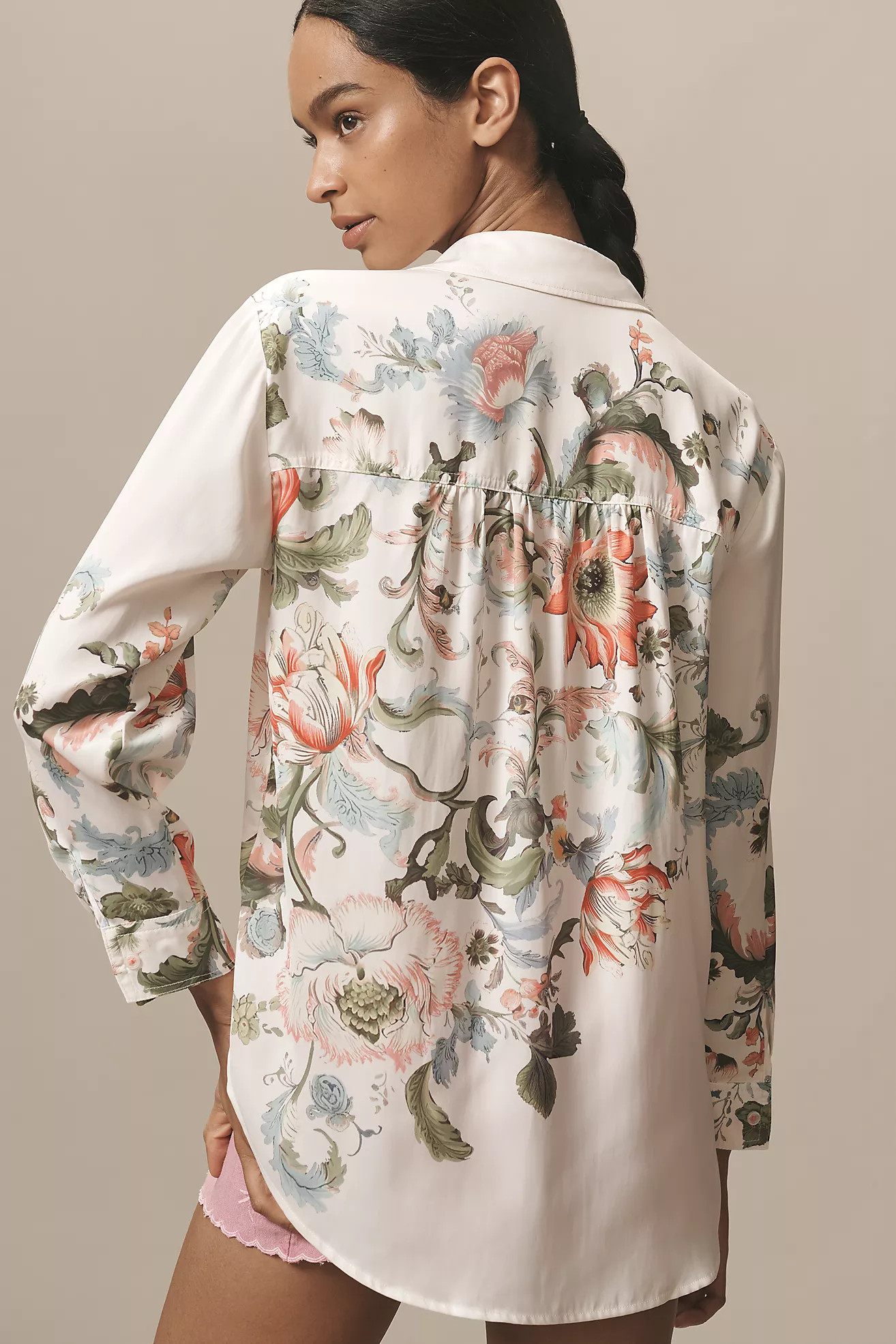 The Brielle Relaxed Buttondown Blouse | Anthropologie (US)