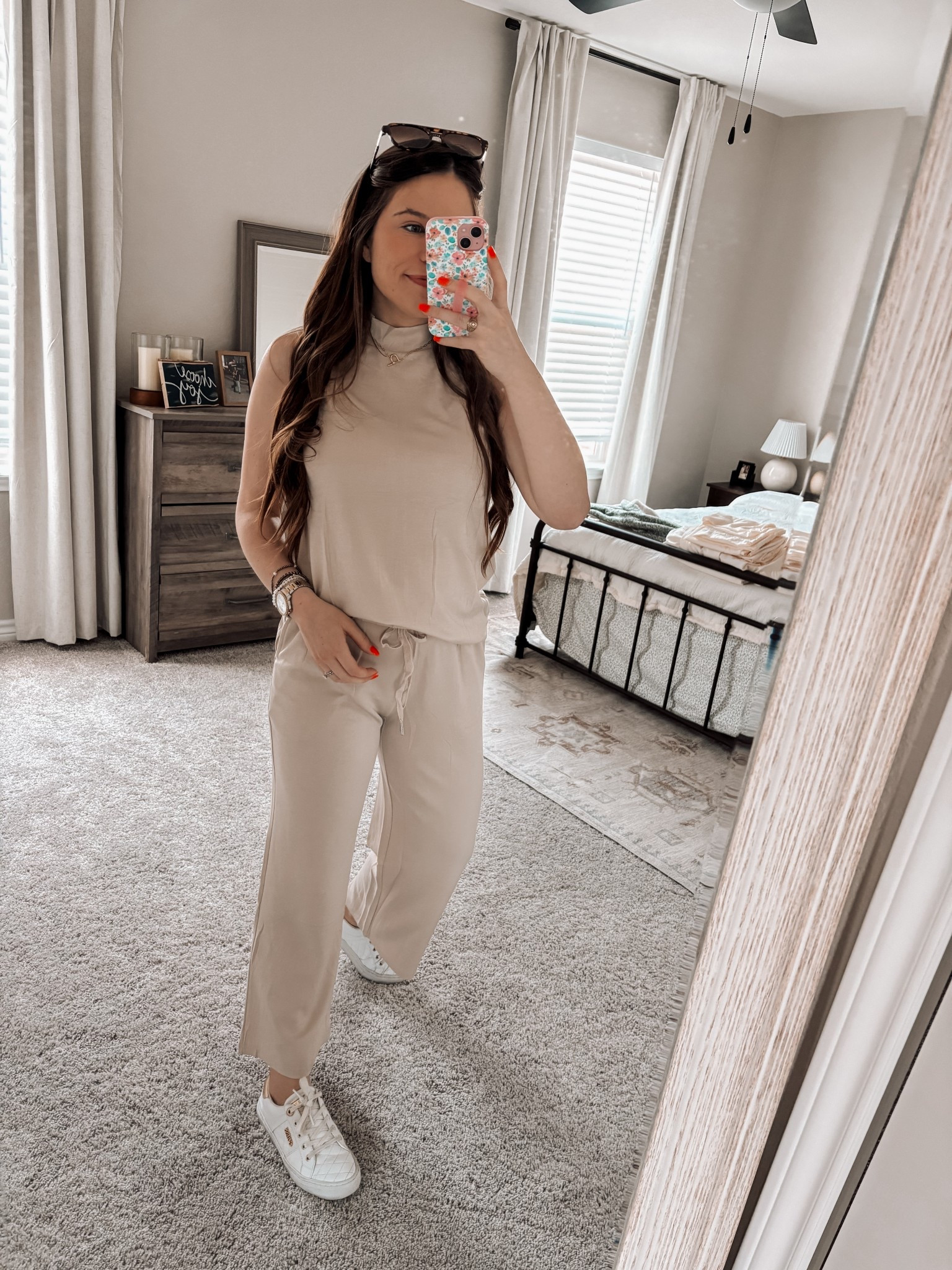 10/10 matching set from Amazon! Wearing size small. 

#LTKPetite #LTKStyleTip #LTKSaleAlert