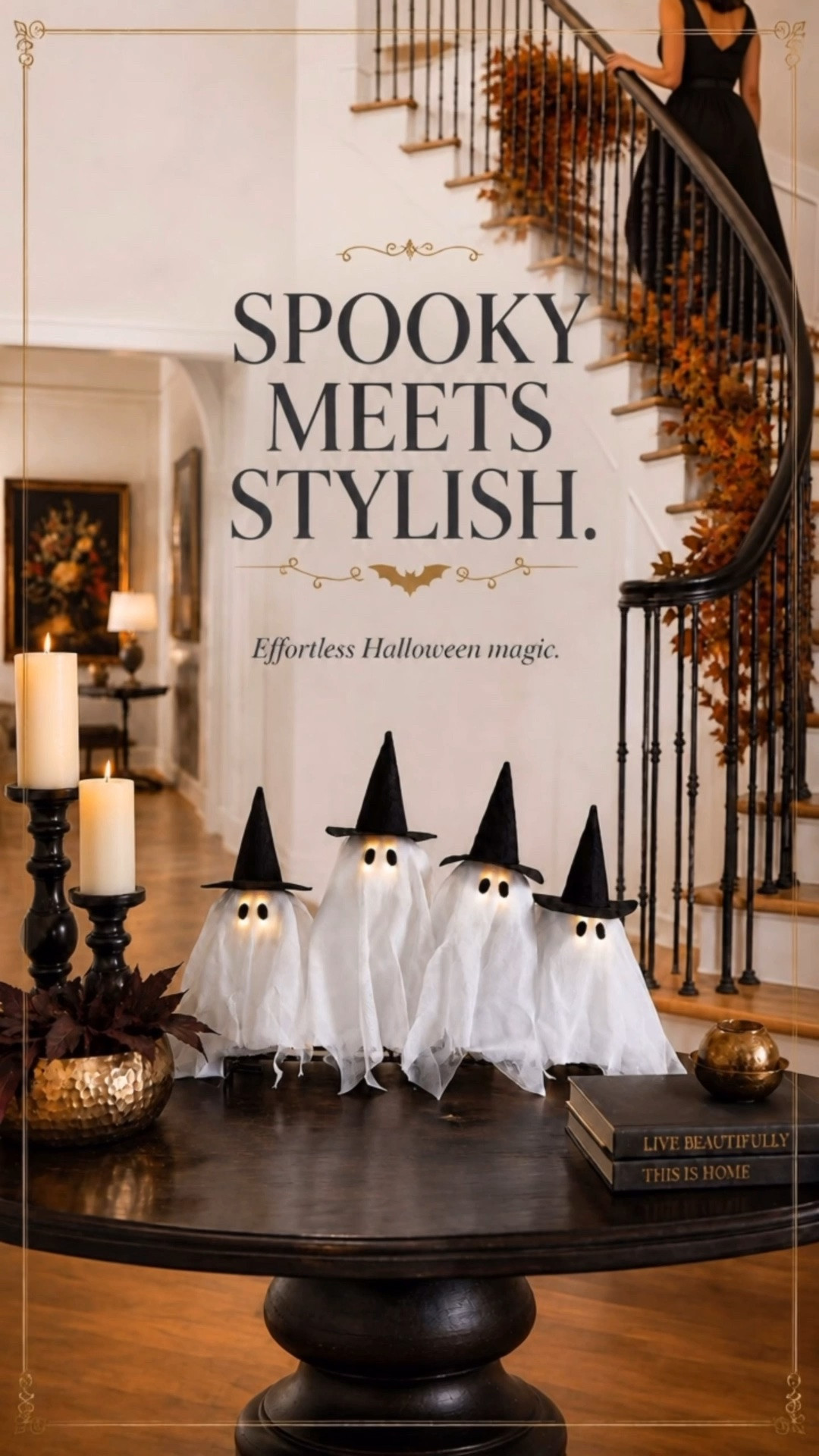 👻 Comment SHOP for all my favorite Halloween finds!

If you’re decorating for a cozy, elegant Halloween this year, these are some of my favorite pieces! From glowing ghost décor and whimsical witches to chic pumpkins, spooky candle holders, and charming porch accents, these finds give your home that perfect mix of spooky and sophisticated. I linked everything I’m sharing so you can recreate the look before it sells out. 🖤🎃✨

Affiliate Disclosure: This post contains affiliate links. I may earn a small commission if you shop through my links at no extra cost to you.

#HalloweenDecor #SpookySeason #LTKHalloween #CozyHome #FallDecor