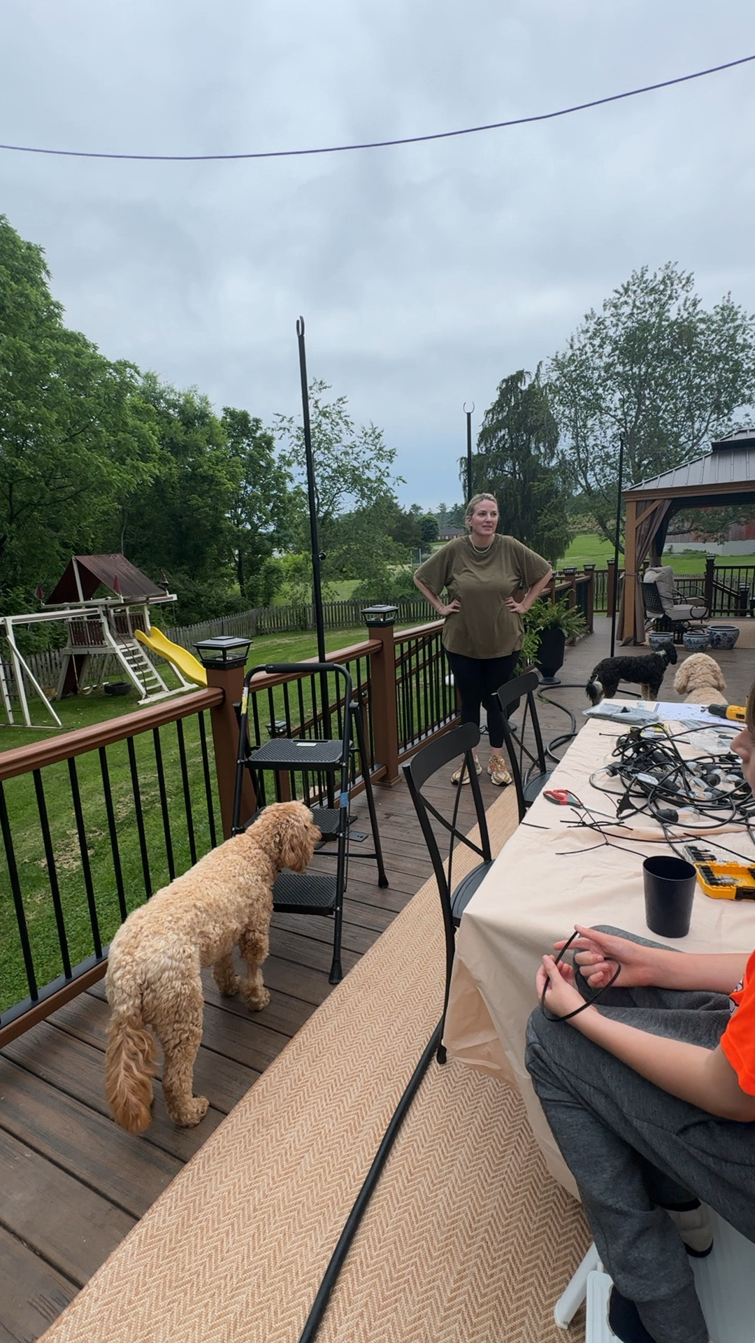 Everything we used to hang our outdoor bistro lights 

#LTKSummerEdit #LTKSeasonal #LTKHome