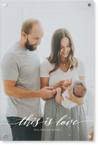 Acrylic Prints: Love Is Portrait 20x30 White 1 Photo Shutterfly | Shutterfly
