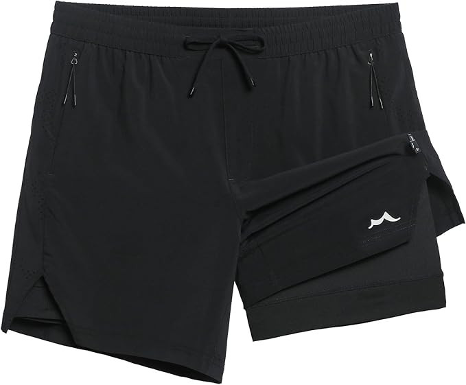 maamgic Athletic Running Shorts Workout Shorts, 5"/ 7" | Amazon (US)