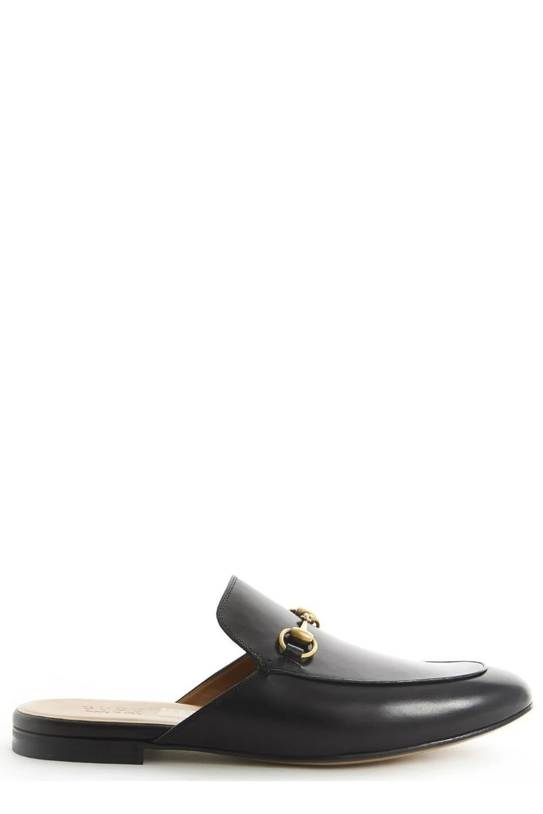 Gucci Leather Horsebit Slippers | Cettire Global
