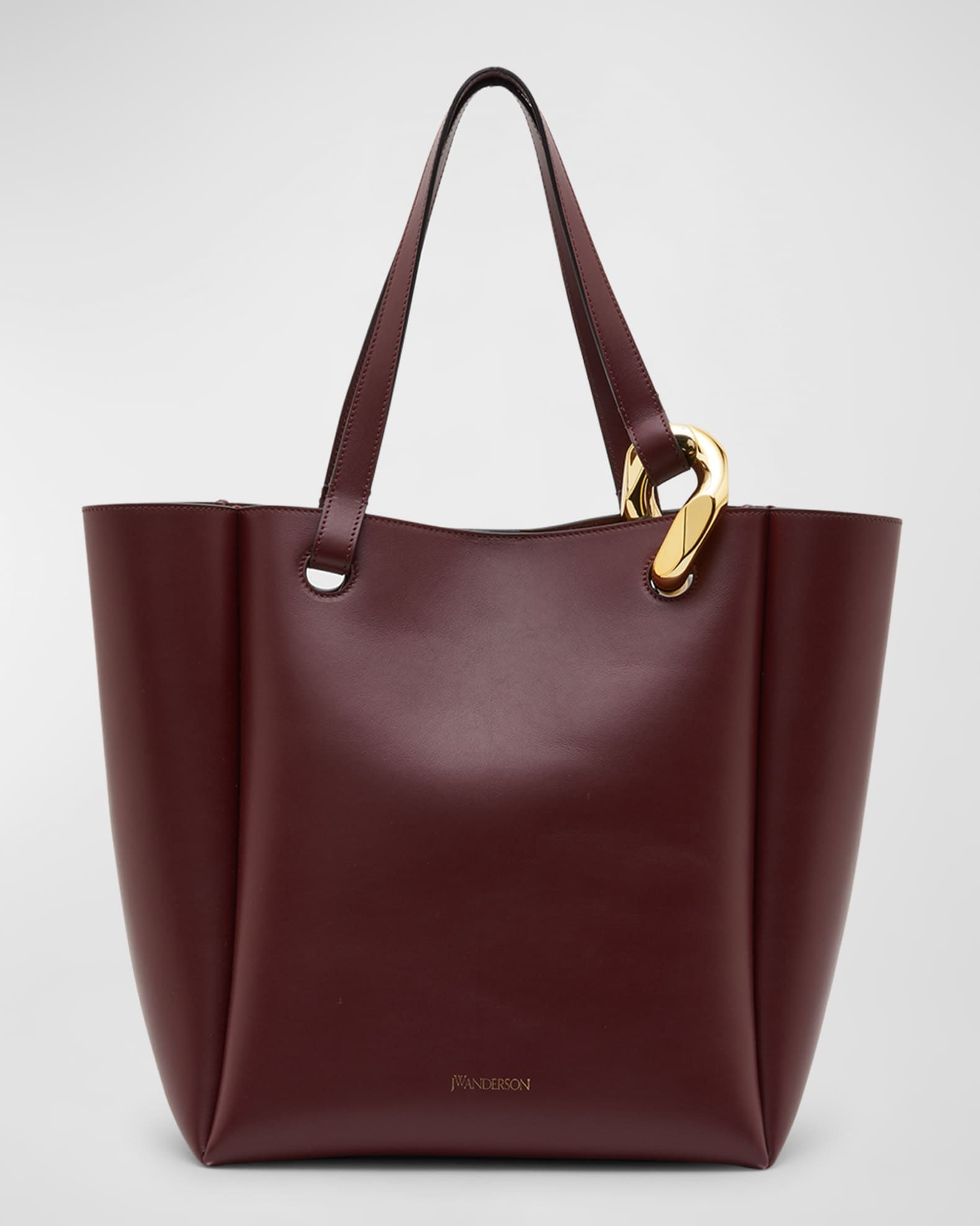 The Chain Leather Tote Bag | Neiman Marcus