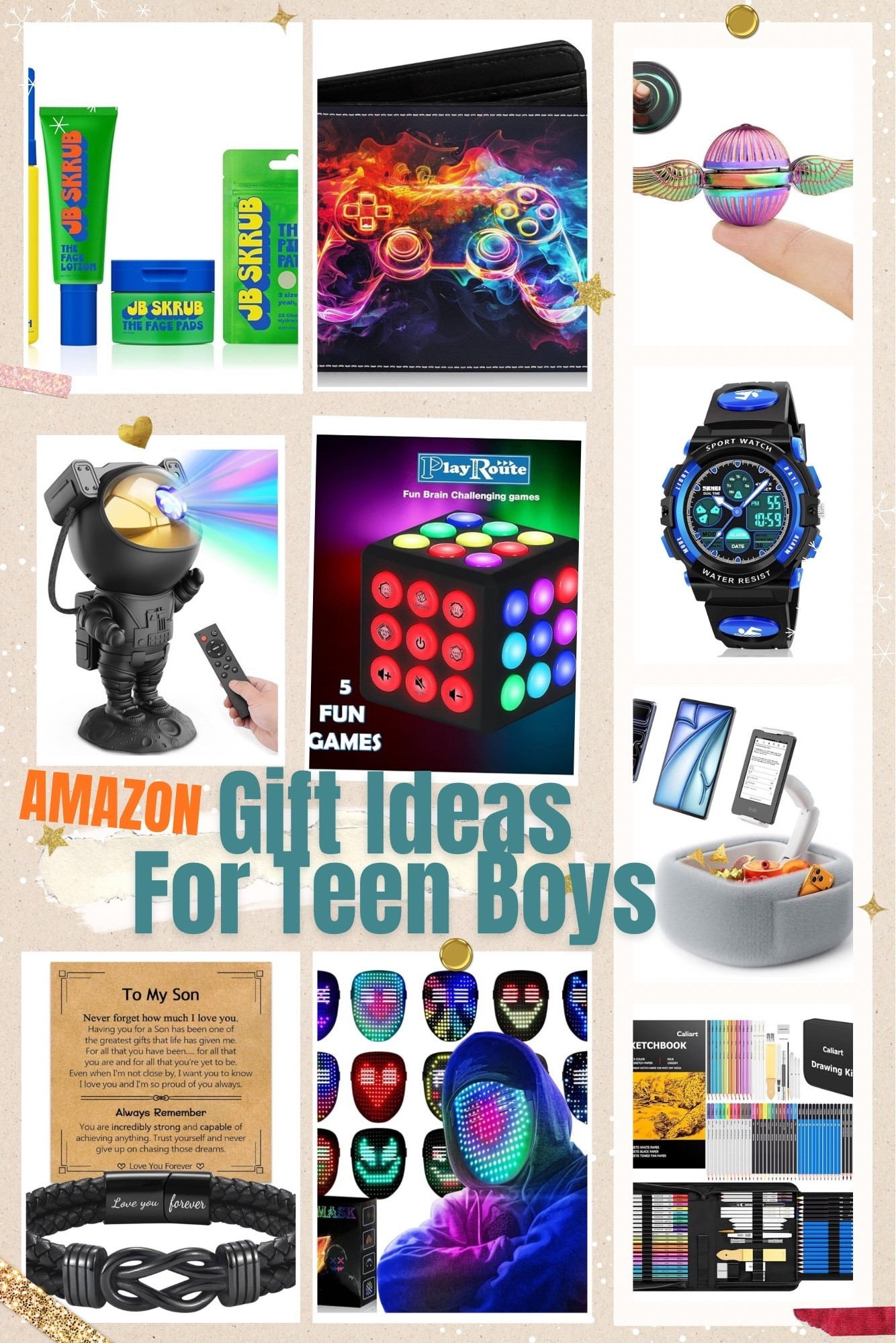 Shopping for teen boys can be tricky, so we rounded up some cool gift ideas we found on #Amazon.
These are fun, practical, and things teens actually enjoy — from gadgets and games to everyday items they’ll use all the time.
Perfect if you’re looking for:
• birthday gifts
• holiday gifts
• surprise gifts for teens
Hope this helps make gift shopping a little easier! 🎁

#LTKSaleAlert #LTKKids #LTKMens