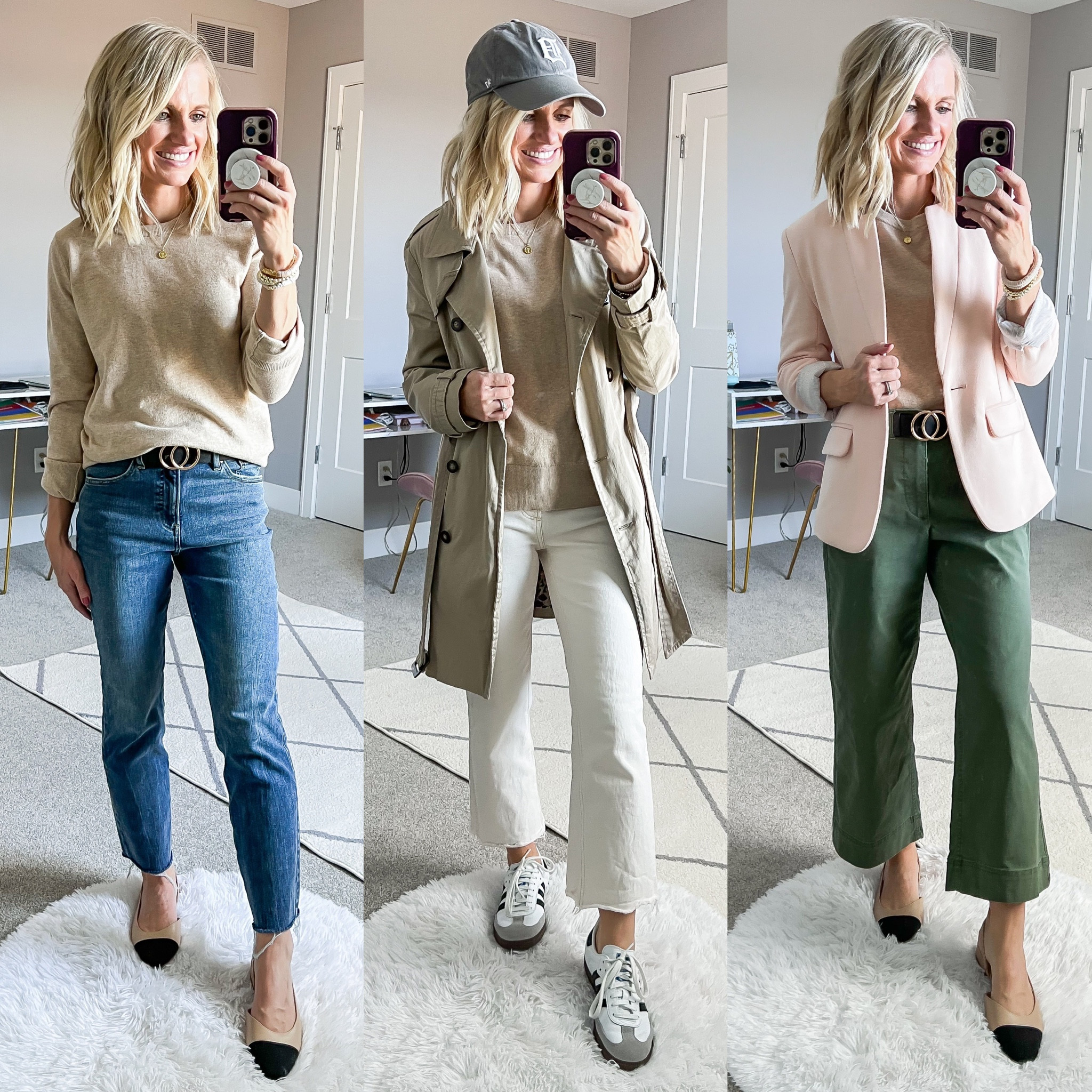 Mom spring capsule wardrobe. Go to thriftywifehappylife.com for details! 

#LTKstyletip #LTKsalealert #LTKSeasonal