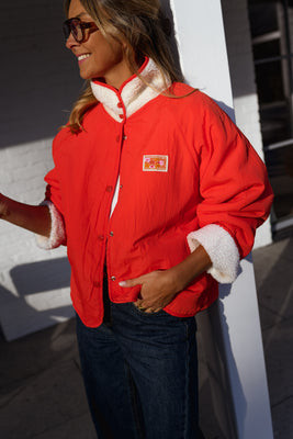 Coral Alma Jacket | Easy Clothes