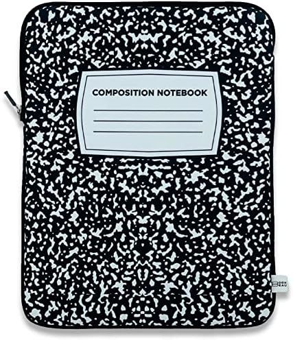 Book Beau - Compositon Notebook Book Sleeve with Zipper, Water and Stain Resistant, Composition Note | Amazon (US)