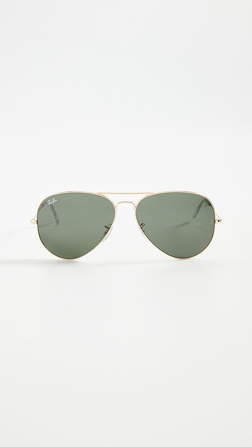Ray-Ban RB3025 Oversized Classic Aviator Sunglasses | SHOPBOP | Shopbop