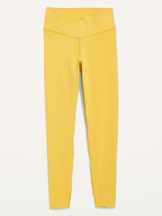 Extra High-Waisted PowerChill Crossover 7/8-Length Leggings for Women | Old Navy (US)
