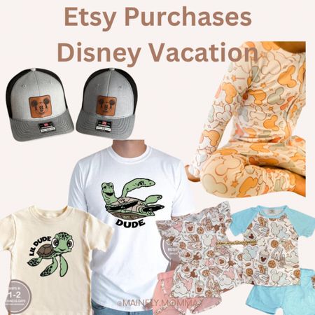 Etsy purchases recently made for Disney vacation 

#boys #girls #toddler #kids #baby #family #dress #summer #summerdress #rompers #babyromper #babyboys #checkered #mickey #mickeymouse #ariel #littlemermaid #disney #disneyvacation #disneytrip #vacation #familyvacation #trip #travel #outfits #outfitoftheday #ootd #moms #momoutfit #moana #trending #trends #bestsellers #favorites #popular #sandals #minniemouse #girlsandals

#LTKBaby #LTKFamily #LTKKids