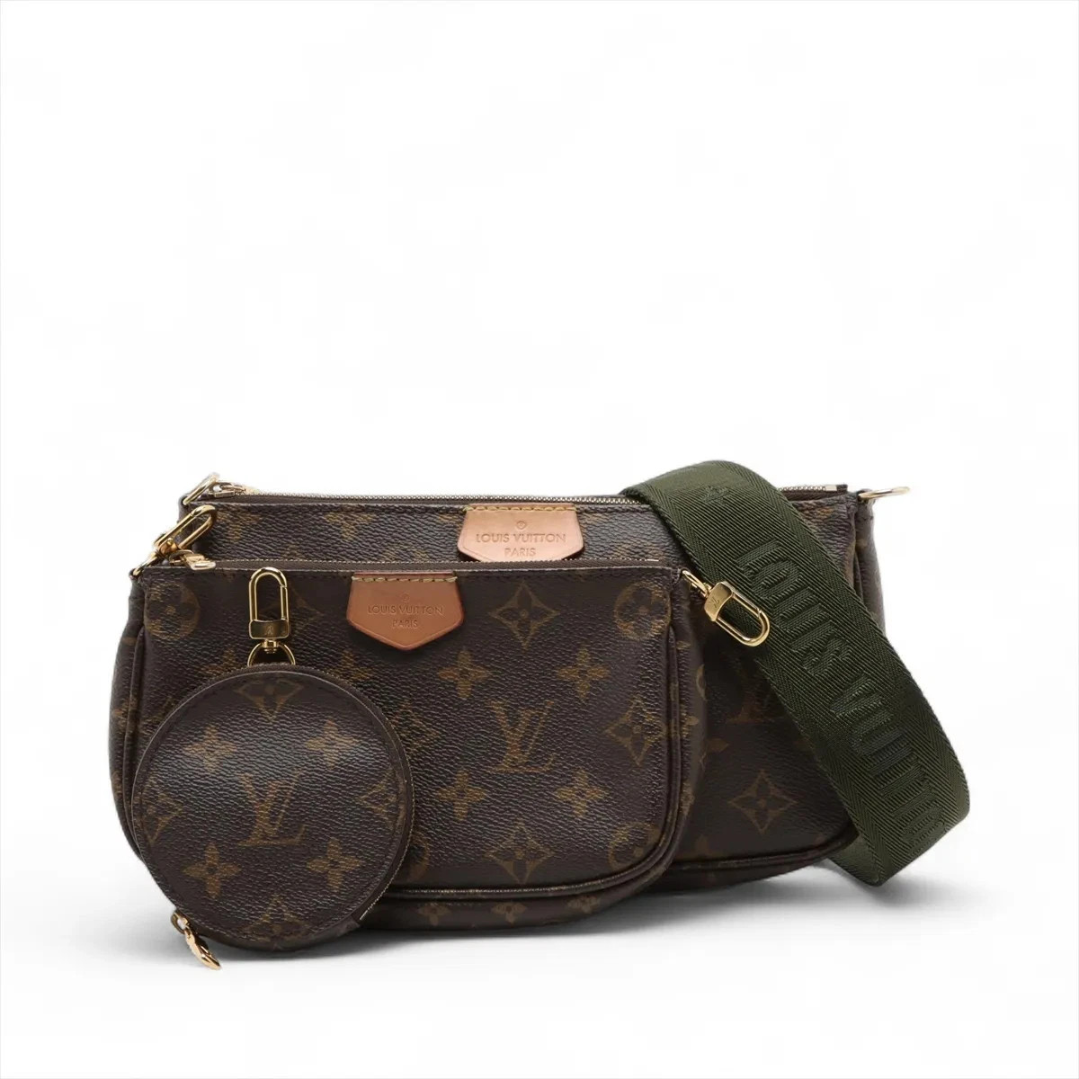 Louis Vuitton Monogram Multi Pochette Accessoires M44813 Brown There was an RFID | eBay US