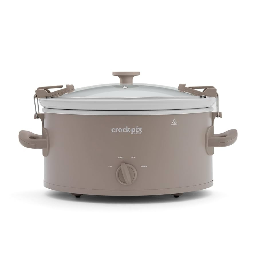 Crock-Pot Design Series 6-Quart Manual Slow Cooker, Alpaca Brown | Amazon (CA)