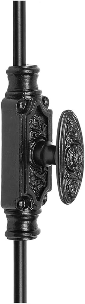 Dalston Door Iron Cremone Bolt – Black Powder Coated Hardware for Doors Up to 9 Feet Tall, Comb... | Amazon (US)