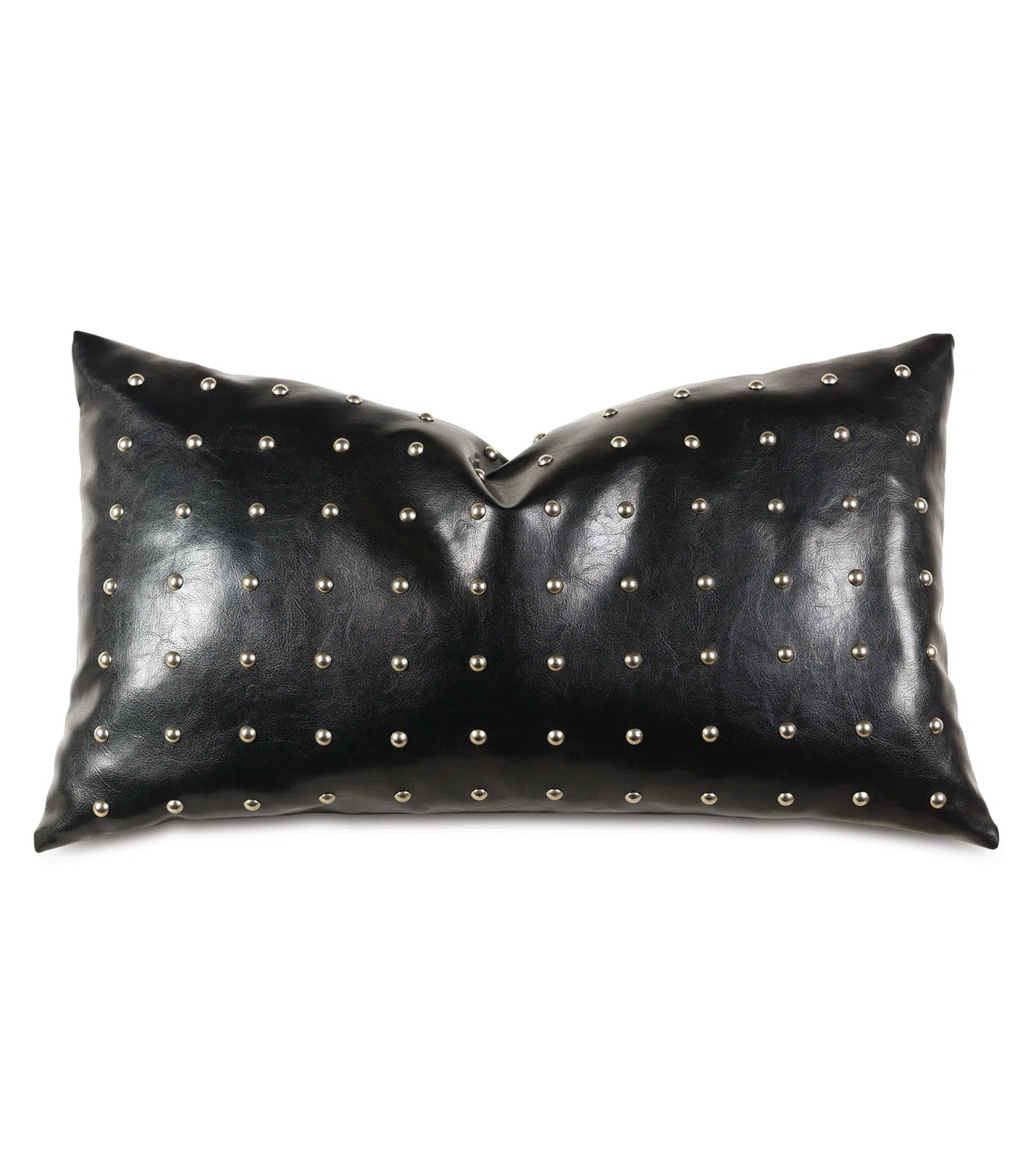 Eastern Accents Liam Nailhead Faux Leather Lumbar Pillow Cover & Insert | Wayfair | Wayfair North America
