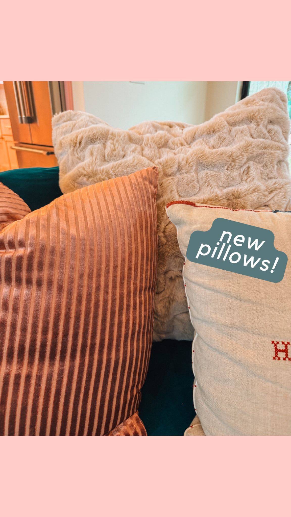 New pillows!!! Faux fur, velor, & more!!

#LTKhome #LTKSeasonal #LTKstyletip