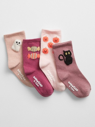 babyGap Halloween Crew Socks (4-Pack) | Gap Factory