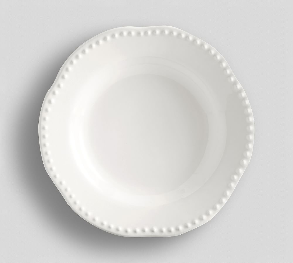 Emma Beaded Stoneware Salad Plates | Pottery Barn (US)