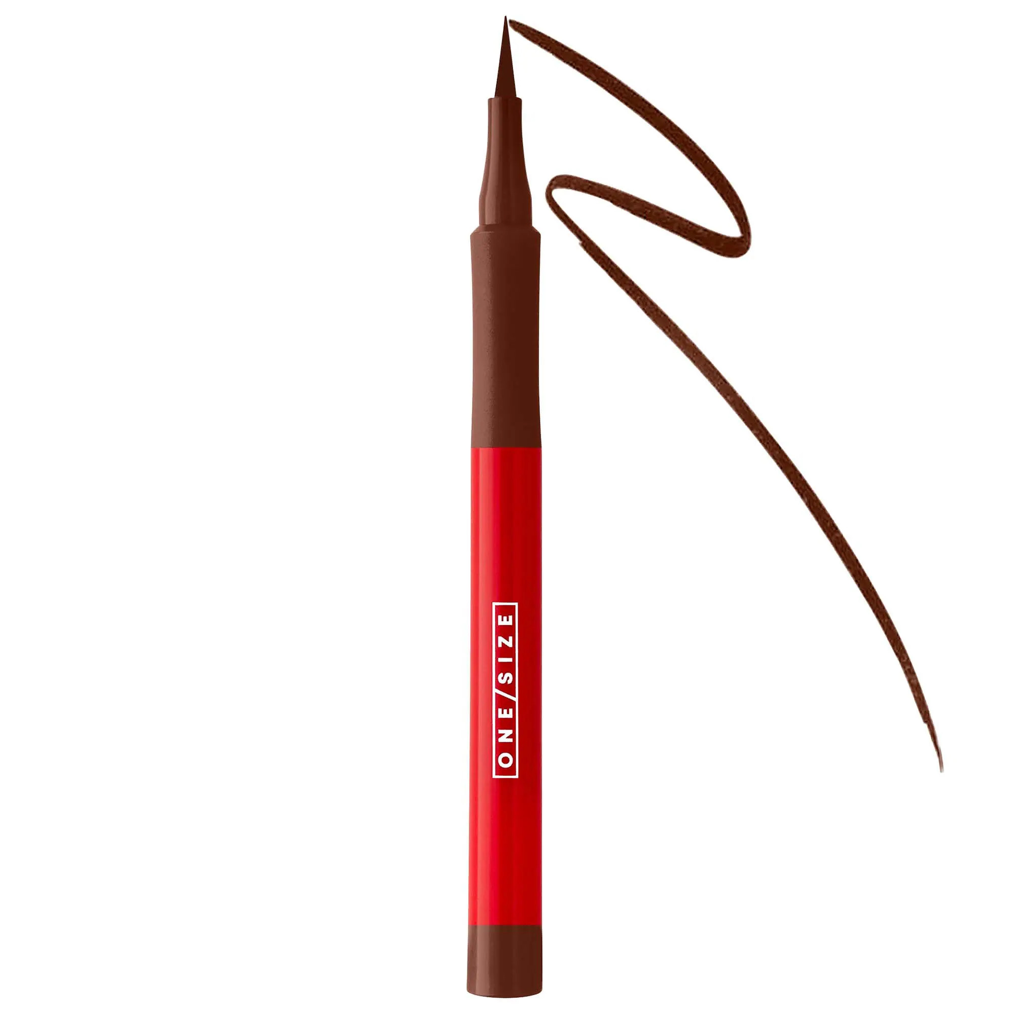 ONE/SIZE by Patrick Starrr Point Made Waterproof Liquid Eyeliner Pen Busty Brown 0.04 oz / 1.2 ml | Sephora (US)