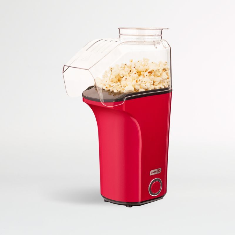 Dash Fresh Pop Red Popcorn Maker + Reviews | Crate and Barrel | Crate & Barrel
