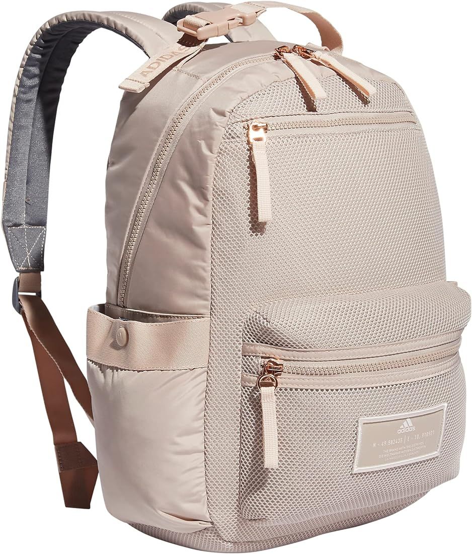 adidas Women's VFA 4 Backpack, Wonder Taupe Beige, One Size | Amazon (US)