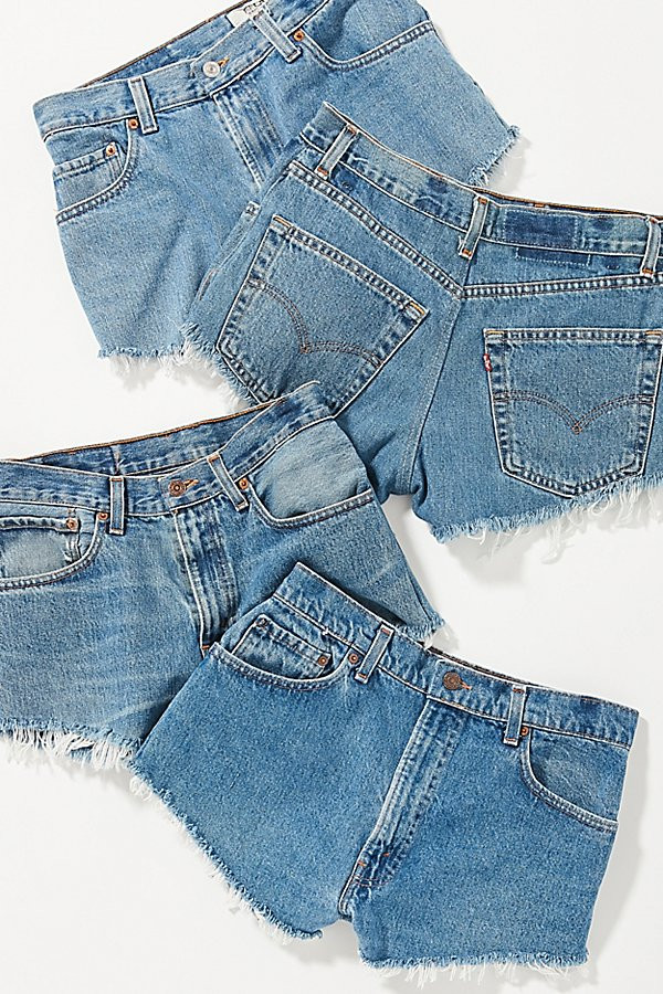 Urban Renewal Remade Levi's Basic Denim Short | Urban Outfitters (US and RoW)