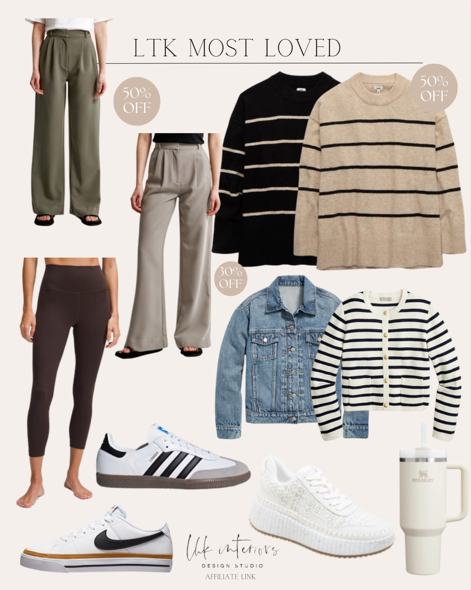 Winter outfit winter sweater black sweater tan sweater leggings workout pants stripe sweater white tennis shoes sneakers Stanley mug pants work pants tailor pants black work outfits khaki pants khaki sweater work outfit winter outfit adidas Nike target Abercrombie old navy 

#LTKhome #LTKsalealert #LTKMostLoved