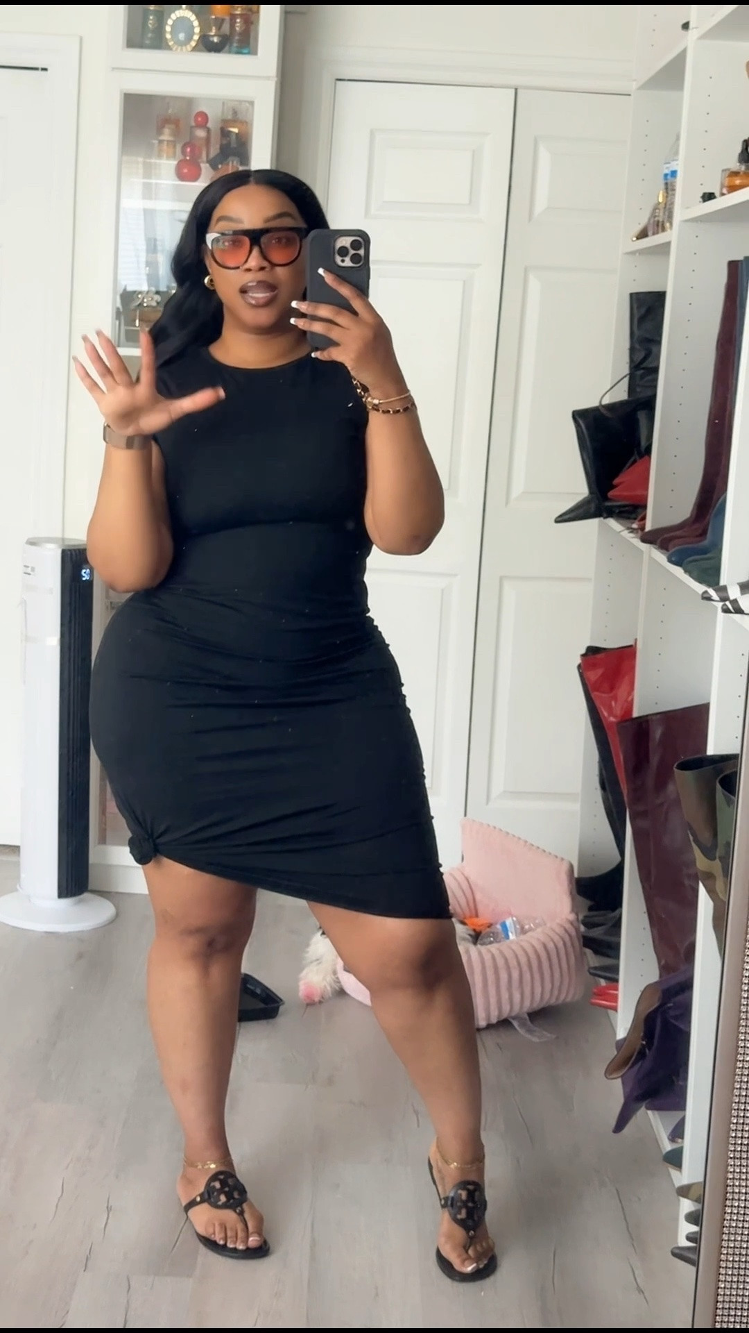 Hey Beauties 🩷

Quick OOTD. I’m hoping to feel well enough in the morning to record but I absolutely hate being sick 🥹😫🥴

I’m wearing this dress in a size large 🖤

#LTKgrwm #LTKootd #LTKSaleAlert