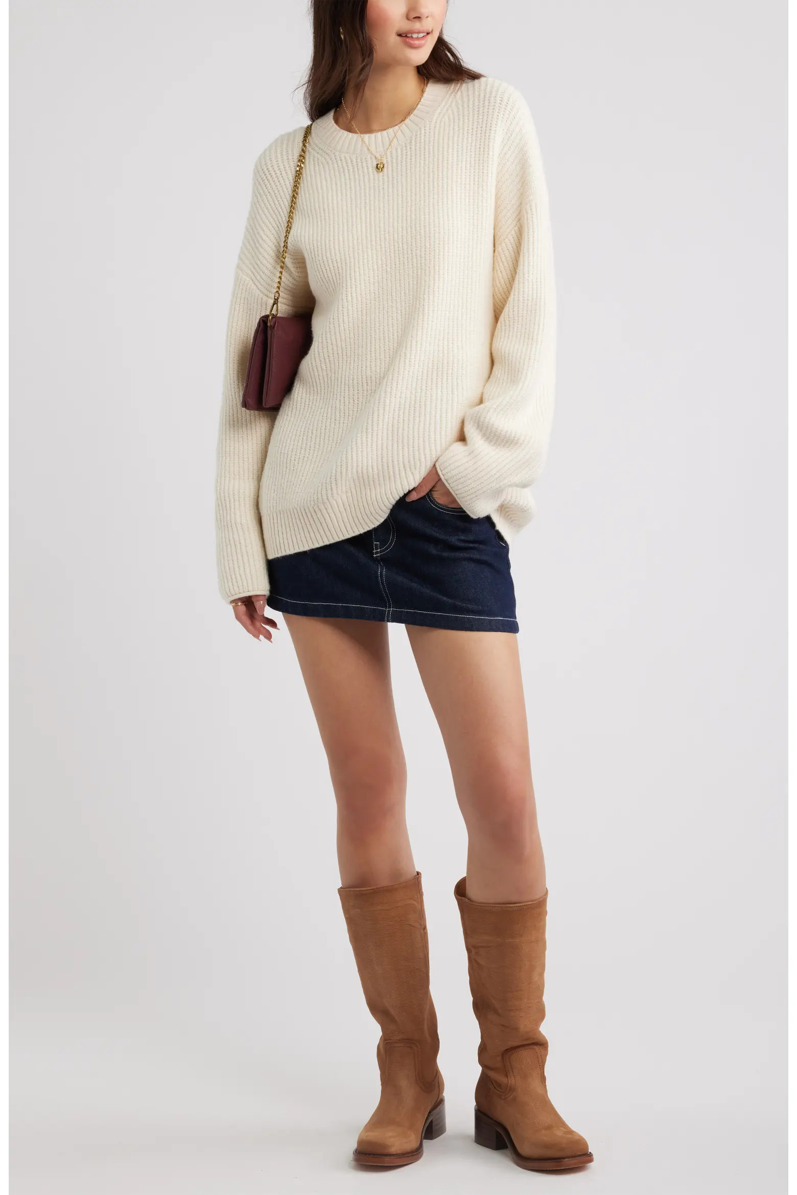 Cozy Crewneck Sweater (Women) | Nordstrom | Nordstrom