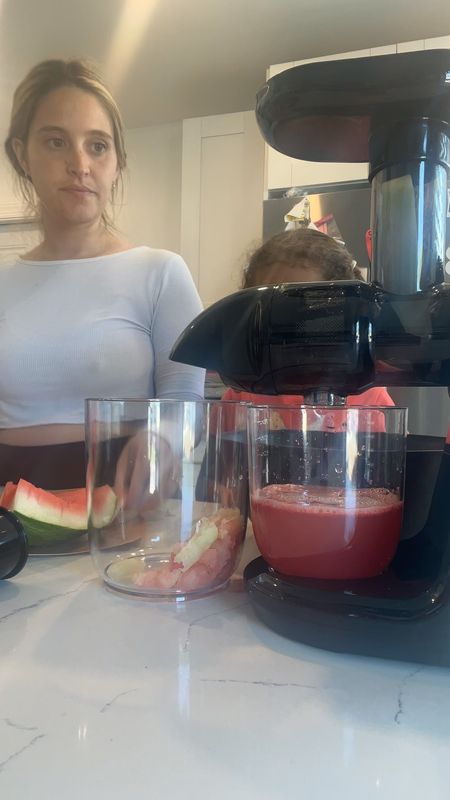 We have been juicing everything over here for the whole first half of my pregnancy!! Seriously our own fresh squeezed orange juice, homemade lemonade, watermelon juice and so much more. This juicer is so easy and safe to use and affordable!! 

#LTKhome #LTKmidsize #LTKsalealert