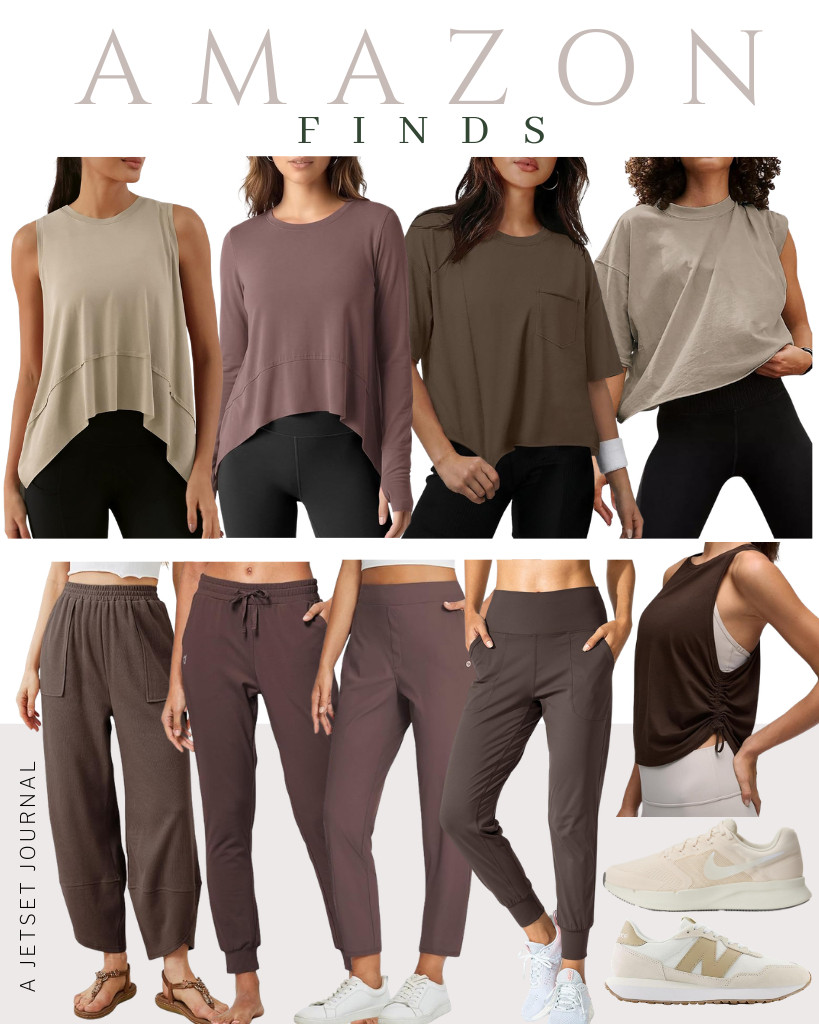Looking for the best Amazon Athleisure finds? Included in this collection are the trendy G Gradual joggers and baleaf travel pants. The ODODOS long-sleeve tee is also a top pick this week. We are also loving these sneakers from New Balance and Nike, as well as this stylish CRZ YOGA ruched tank top!

#LTKSeasonal #LTKSaleAlert #LTKTravel
 

 